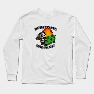 Dumpy Says Cheer Up! Long Sleeve T-Shirt